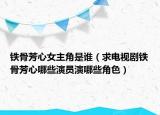 鐵骨芳心女主角是誰（求電視劇鐵骨芳心哪些演員演哪些角色）