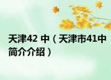 天津42 中（天津市41中簡介介紹）