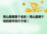 博山是哪里個(gè)省的（博山是哪個(gè)省的城市簡(jiǎn)介介紹）