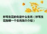 妙筆生花的生是什么生肖（妙筆生花指哪一個(gè)生肖簡(jiǎn)介介紹）