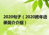 2020句子（2020跨年語(yǔ)錄簡(jiǎn)介介紹）