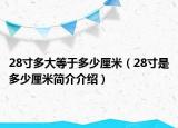 28寸多大等于多少厘米（28寸是多少厘米簡(jiǎn)介介紹）