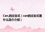 Can,的過去式（can的過去式是什么簡介介紹）