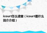 icourt怎么讀音（icourt是什么簡(jiǎn)介介紹）