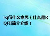 rqfii什么意思（什么是RQFII簡介介紹）