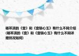 楊冪演的《宮》和《宮鎖心玉》有什么不同介紹(楊冪演的《宮》和《宮鎖心玉》有什么不同詳細情況如何)