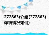 272863(介紹(272863(詳細(xì)情況如何)