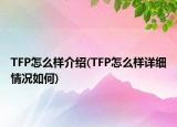 TFP怎么樣介紹(TFP怎么樣詳細(xì)情況如何)