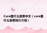 Cure是什么意思中文（cure是什么意思簡(jiǎn)介介紹）