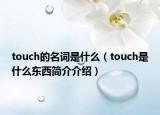 touch的名詞是什么（touch是什么東西簡介介紹）