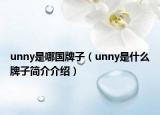 unny是哪國牌子（unny是什么牌子簡介介紹）