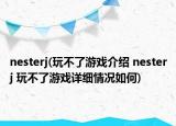 nesterj(玩不了游戲介紹 nesterj 玩不了游戲詳細(xì)情況如何)