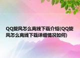 QQ旋風(fēng)怎么離線下載介紹(QQ旋風(fēng)怎么離線下載詳細(xì)情況如何)