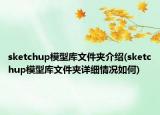 sketchup模型庫文件夾介紹(sketchup模型庫文件夾詳細(xì)情況如何)