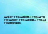 cad如何打上下標cad如何輸入上下標cad下標介紹(cad如何打上下標cad如何輸入上下標cad下標詳細情況如何)