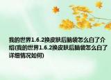 我的世界1.6.2換皮膚后腦袋怎么白了介紹(我的世界1.6.2換皮膚后腦袋怎么白了詳細(xì)情況如何)