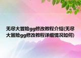 無盡大冒險gg修改教程介紹(無盡大冒險gg修改教程詳細情況如何)