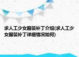 求人工少女服裝補(bǔ)丁介紹(求人工少女服裝補(bǔ)丁詳細(xì)情況如何)