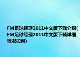 FM足球經(jīng)理2011中文版下載介紹(FM足球經(jīng)理2011中文版下載詳細(xì)情況如何)