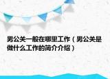 男公關(guān)一般在哪里工作（男公關(guān)是做什么工作的簡(jiǎn)介介紹）