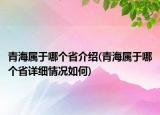 青海屬于哪個省介紹(青海屬于哪個省詳細(xì)情況如何)