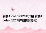 安裝Alcohol(120%介紹 安裝Alcohol 120%詳細情況如何)