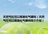 天然氣灶可以用液化氣罐嗎（天然氣灶可以用液化氣罐嗎簡介介紹）