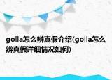 golla怎么辨真假介紹(golla怎么辨真假詳細(xì)情況如何)