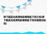 想下載藍(lán)光高清電影哪里能下到介紹(想下載藍(lán)光高清電影哪里能下到詳細(xì)情況如何)