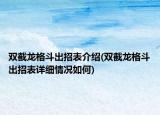 雙截龍格斗出招表介紹(雙截龍格斗出招表詳細情況如何)