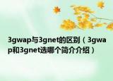 3gwap與3gnet的區(qū)別（3gwap和3gnet選哪個簡介介紹）