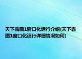 天下霸圖1窗口化運行介紹(天下霸圖1窗口化運行詳細(xì)情況如何)