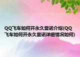 QQ飛車如何開永久雷諾介紹(QQ飛車如何開永久雷諾詳細情況如何)