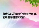 有什么BL的動漫介紹(有什么BL的動漫詳細情況如何)