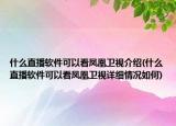 什么直播軟件可以看鳳凰衛(wèi)視介紹(什么直播軟件可以看鳳凰衛(wèi)視詳細情況如何)