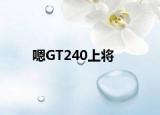 嗯GT240上將