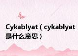 Cykablyat（cykablyat是什么意思）