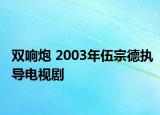 雙響炮 2003年伍宗德執(zhí)導(dǎo)電視劇