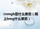 cnmgb是什么意思（網(wǎng)上bmg什么意思）