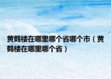 黃鶴樓在哪里哪個省哪個市（黃鶴樓在哪里哪個省）