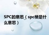 SPC的意思（spc梗是什么意思）