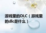 游戲里的DLC（游戲里的dlc是什么）