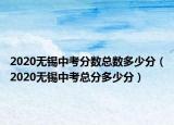 2020無錫中考分數(shù)總數(shù)多少分（2020無錫中考總分多少分）