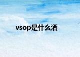 vsop是什么酒