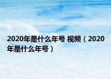 2020年是什么年號(hào) 視頻（2020年是什么年號(hào)）