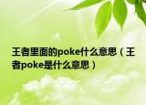 王者里面的poke什么意思（王者poke是什么意思）