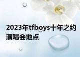 2023年tfboys十年之約演唱會(huì)地點(diǎn)