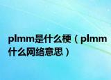 plmm是什么梗（plmm什么網(wǎng)絡(luò)意思）