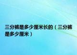 三分褲是多少厘米長(zhǎng)的（三分褲是多少厘米）