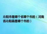 沁陽市是哪個省哪個市的（河南省沁陽縣是哪個市的）